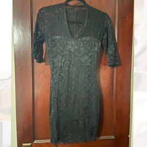 Black Lace Dress